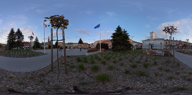 Turek - centrum - Ratusz - Muzeum - Tur - osmo 360